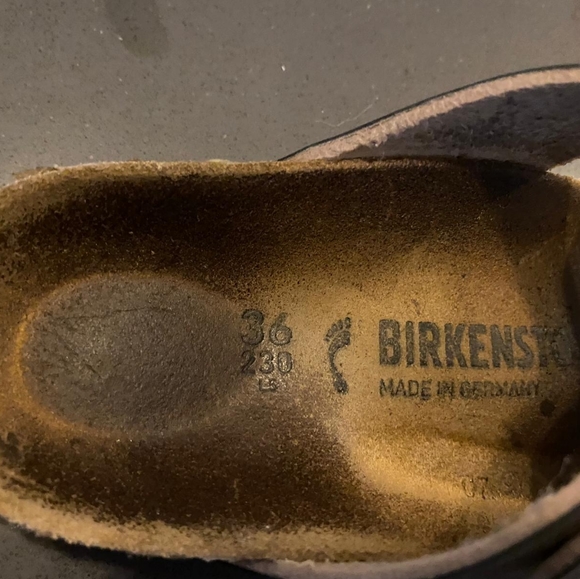 Birkenstock Sydney Birko-flor, Graceful Taupe SZ 36 - Picture 2 of 8